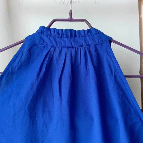 Cobalt Blue Elegant Top - Picture 7 of 8